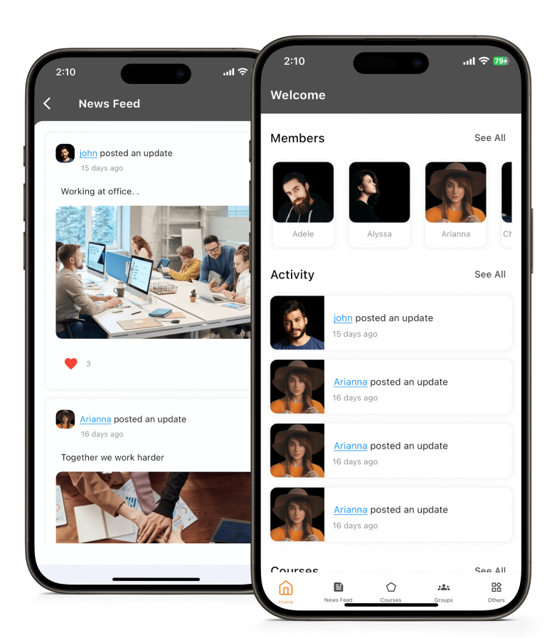 WPAPPIUM - 01 home BuddyBoss